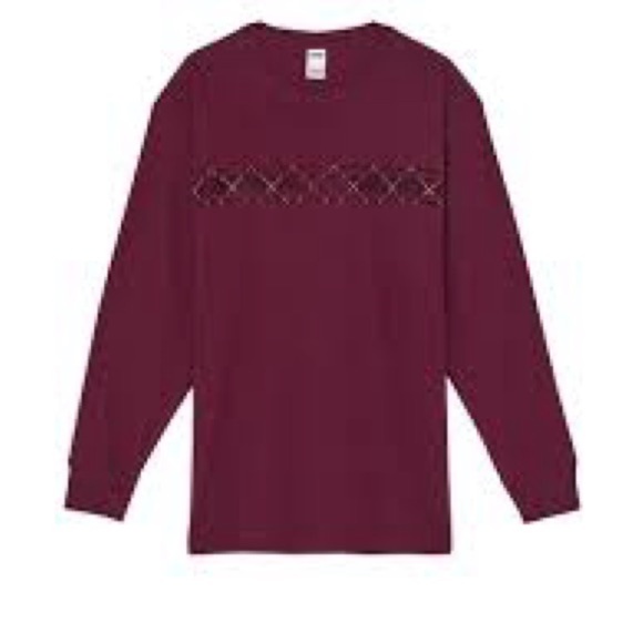 PINK
CAMPUS COTTON LONG-SLEEVE TEE - Picture 1 of 5